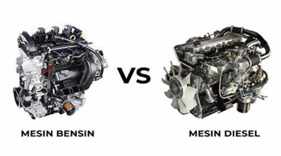 Perbedaan Mesin Diesel dan Mesin Bensin