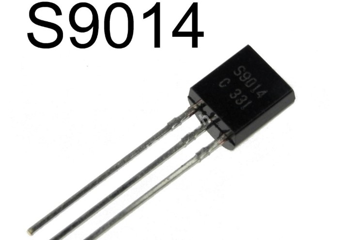 Persamaan Transistor SS9014 NPN